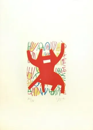 Литография Capogrossi - Opale (10)