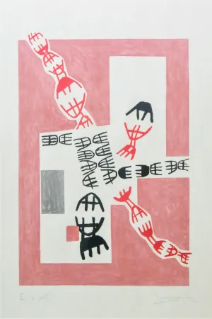 Литография Capogrossi - Opale 7