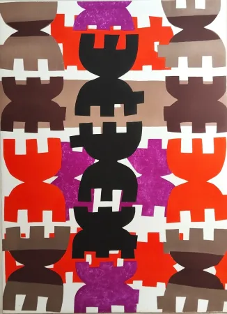 Литография Capogrossi - Quarzo 1