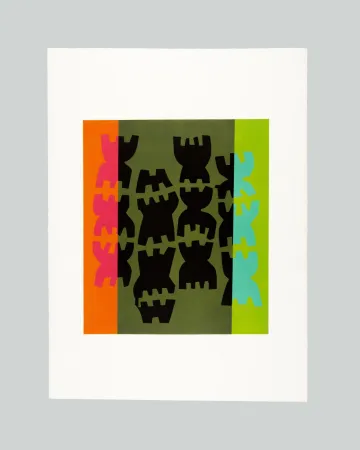 Литография Capogrossi - Quarzo 10