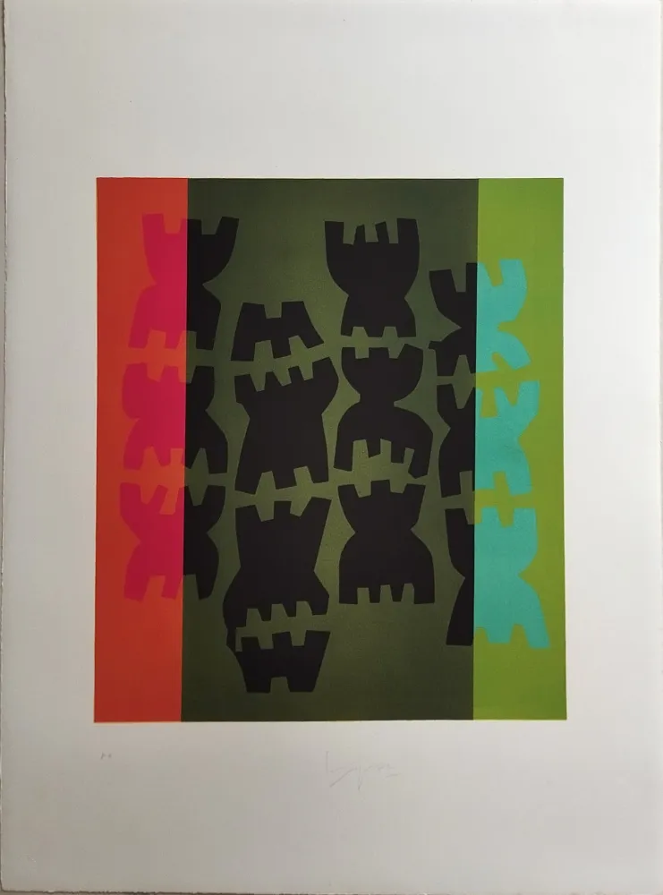 Литография Capogrossi - Quarzo 10