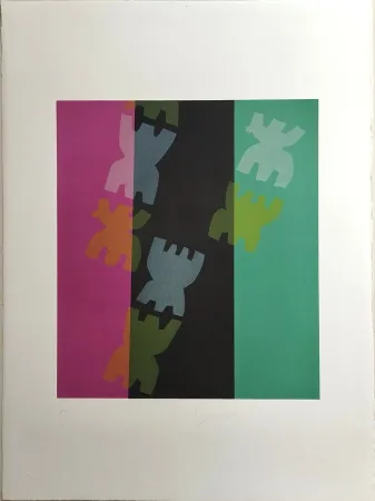 Литография Capogrossi - Quarzo 2