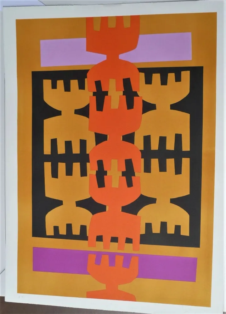 Литография Capogrossi - Quarzo 4