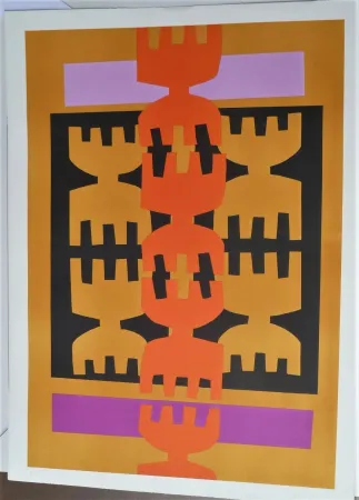 Литография Capogrossi - Quarzo 4