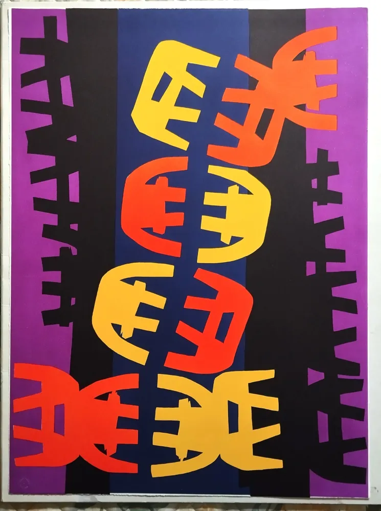 Литография Capogrossi - Quarzo 6