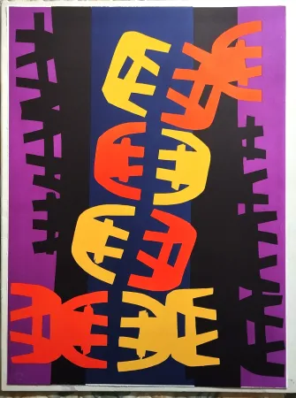 Литография Capogrossi - Quarzo 6