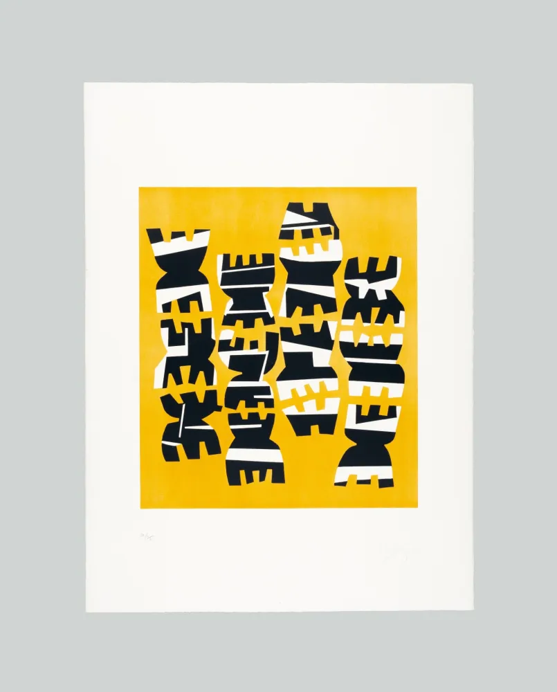 Литография Capogrossi - Quarzo 8