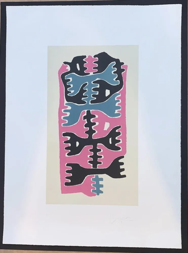 Литография Capogrossi - Quarzo 9