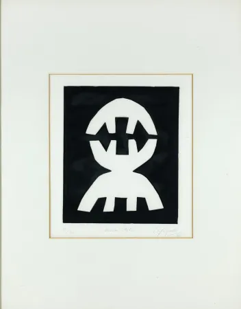 Акватинта Capogrossi - Senza titolo