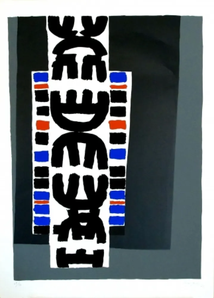 Сериграфия Capogrossi - Serigraphie