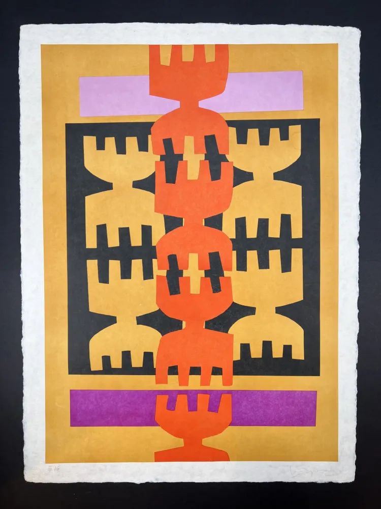 Литография Capogrossi - Untitled