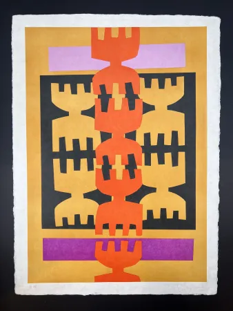 Литография Capogrossi - Untitled