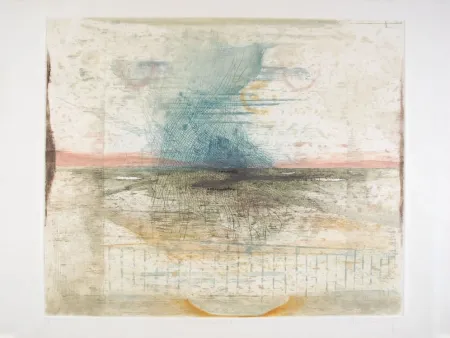 Офорт И Аквитанта Carcan - Le vent du Nord (Receuil 