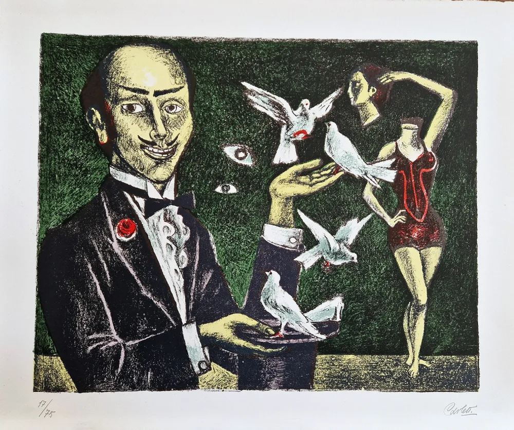 Литография Carletti - Illusionista