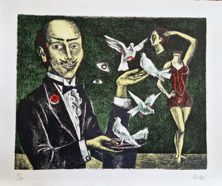 Литография Carletti - Illusionista