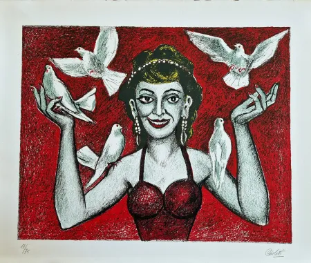 Литография Carletti - La valletta