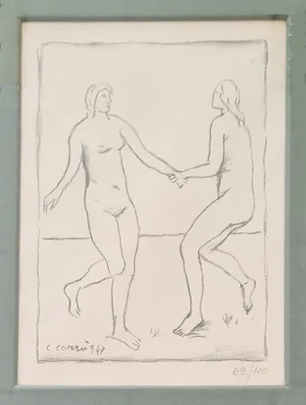 Литография Carra - Fanciulle