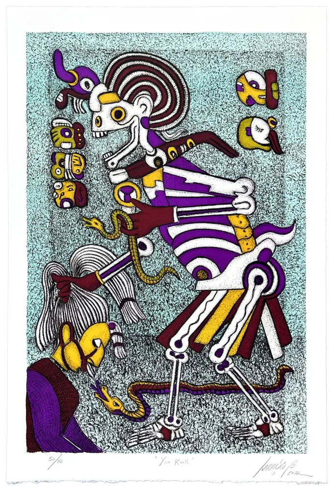 Литография Carrasco Bretón - Sans titre