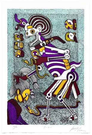 Литография Carrasco Bretón - Sans titre