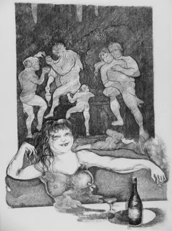 Офорт Carrera - L'attesa n.1