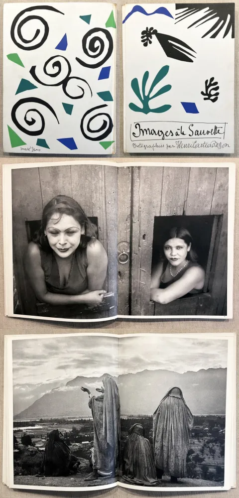 Иллюстрированная Книга Cartier Bresson - IMAGES À LA SAUVETTES. Photographies (Éditions Verve, 1952)