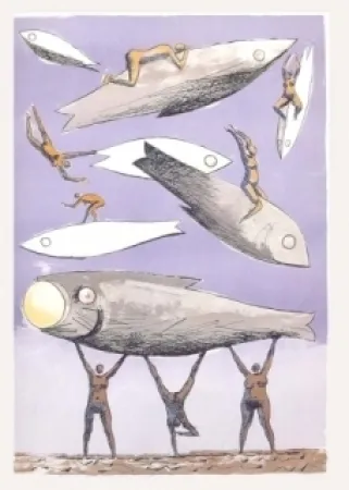 Литография Carybe - Sans titre