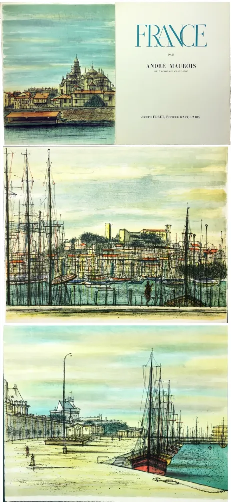 Иллюстрированная Книга Carzou - André Maurois : FRANCE (1959)