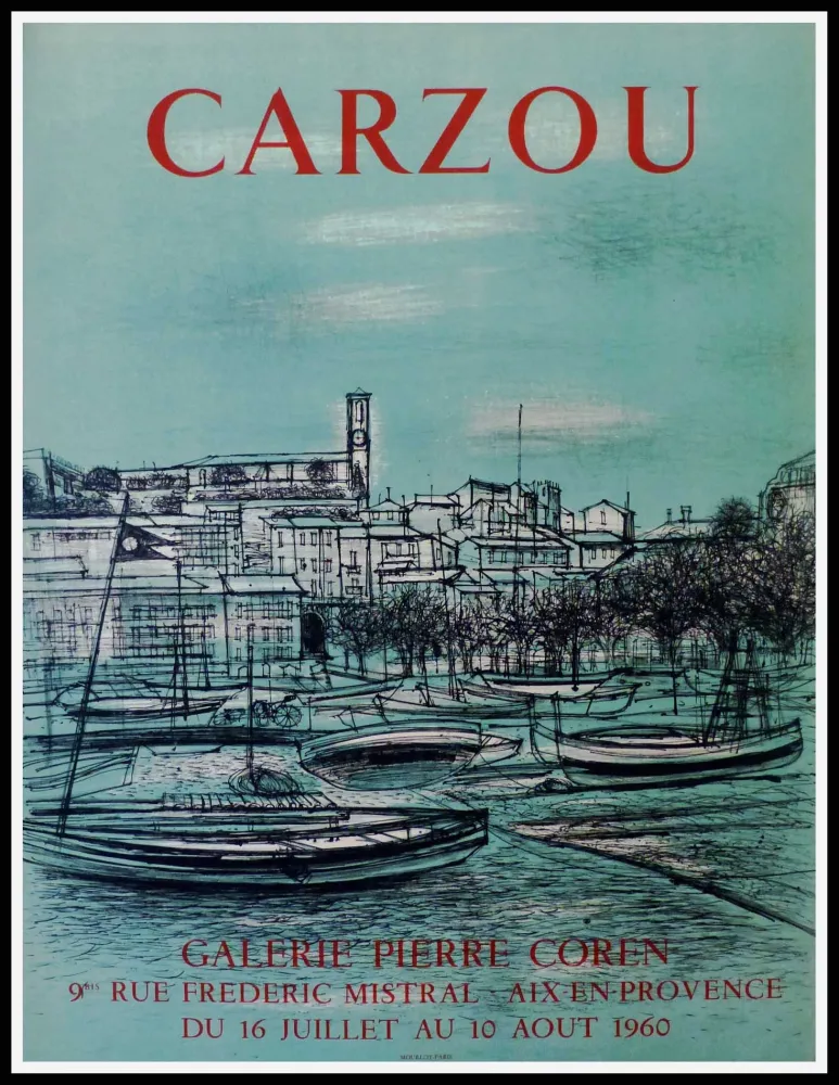 Афиша Carzou - CARZOU GALERIE PIERRE COREN, AIX EN PROVENCE