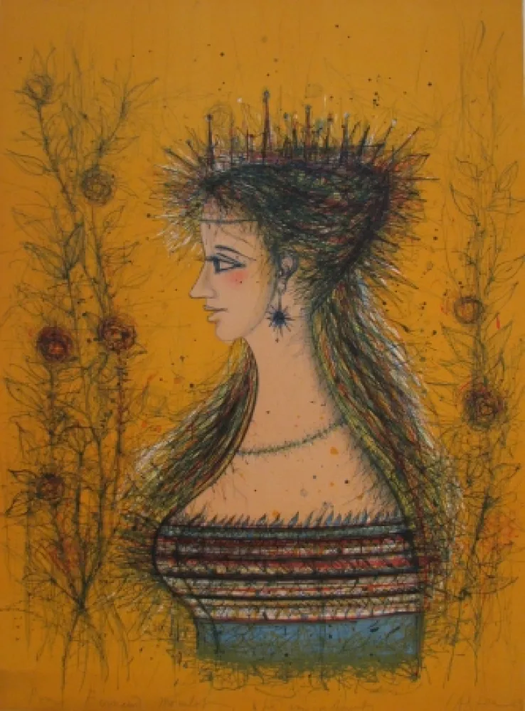 Литография Carzou - Galerie David et Garnier (before lettering)