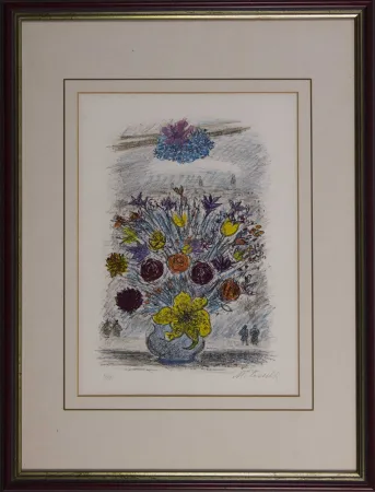 Литография Cascella - A Scilla