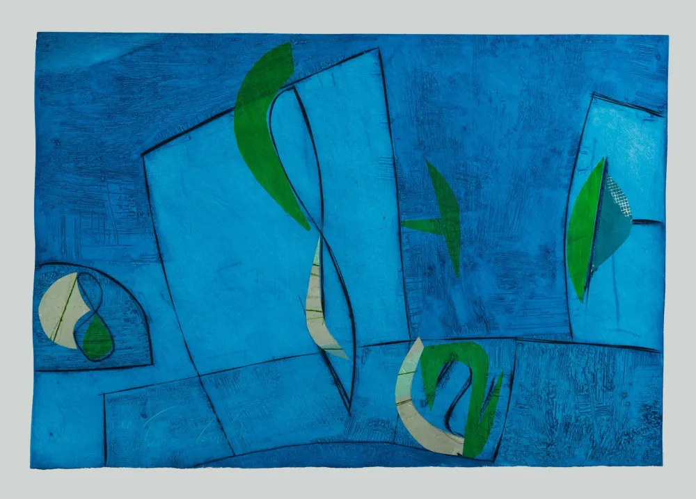 Офорт И Аквитанта Cascella - Composizione