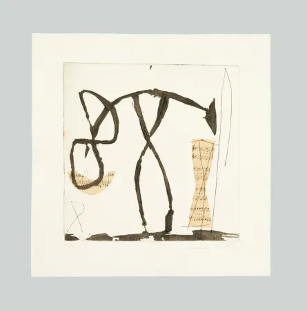 Офорт И Аквитанта Cascella - Composizione