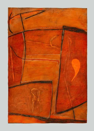 Офорт И Аквитанта Cascella - Composizione