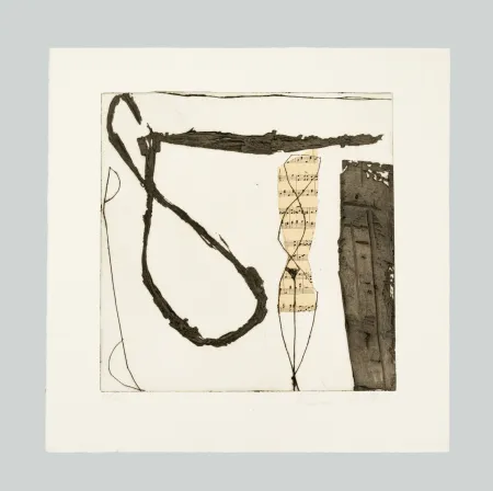 Офорт И Аквитанта Cascella - Composizione