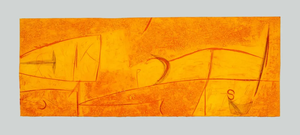 Офорт И Аквитанта Cascella - Composizione