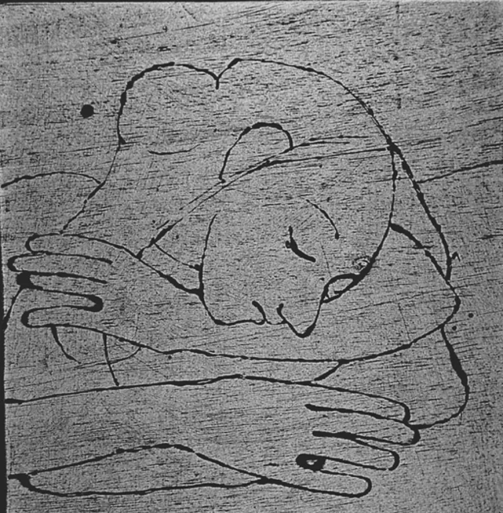 Гравюра На Дереве Casorati - Donna che si riposa