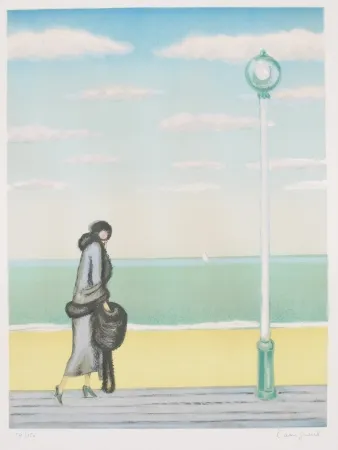Литография Cassigneul  - La Lampadaire