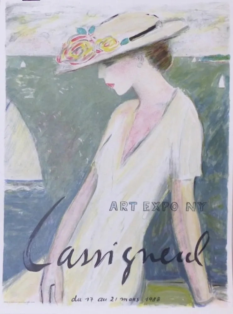 Литография Cassigneul  - Le bonheur entrevu