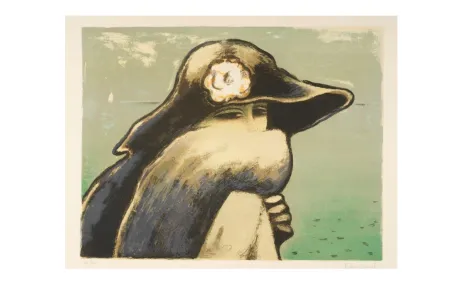 Литография Cassigneul  - Le renard gris