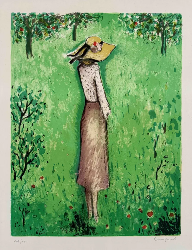 Литография Cassigneul  - Les Pommiers