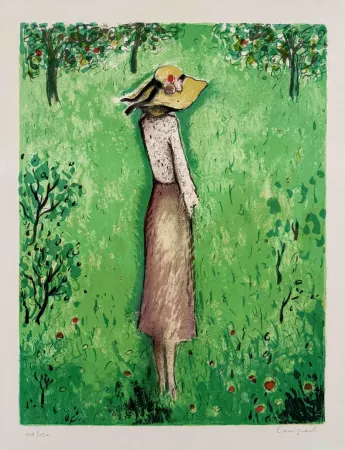 Литография Cassigneul  - Les Pommiers