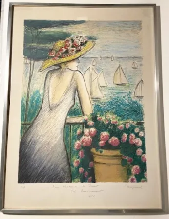 Литография Cassigneul  - Les Voiles