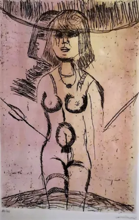 Гравюра Cassinari - Figura