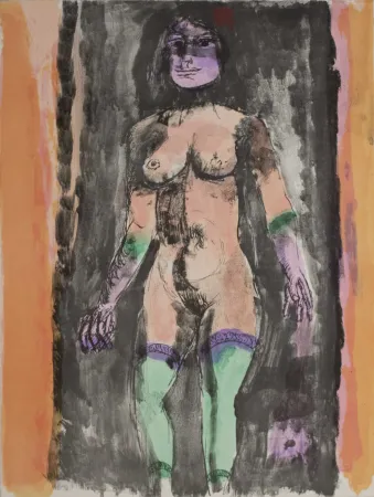 Литография Cassinari - Leggenda indiana