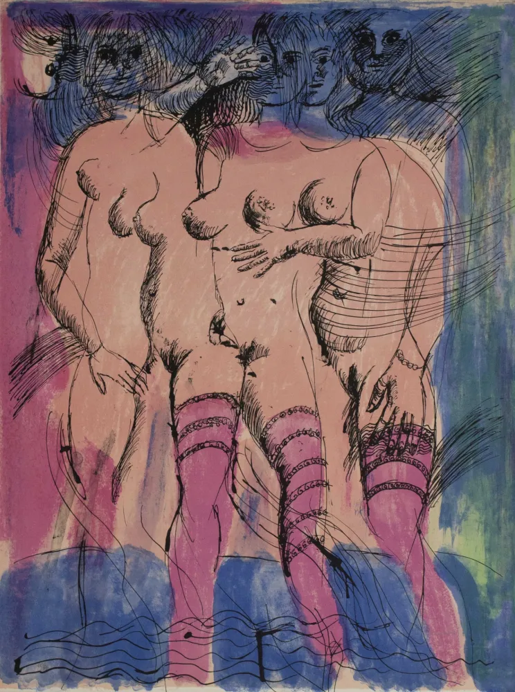 Литография Cassinari - Leggenda indiana