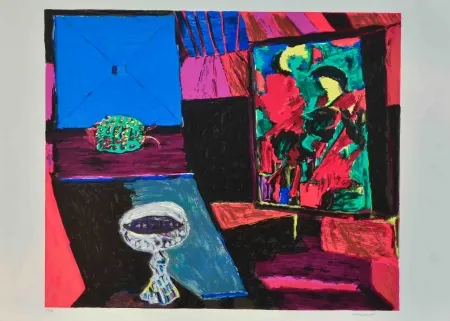 Сериграфия Cassinari - Senza titolo