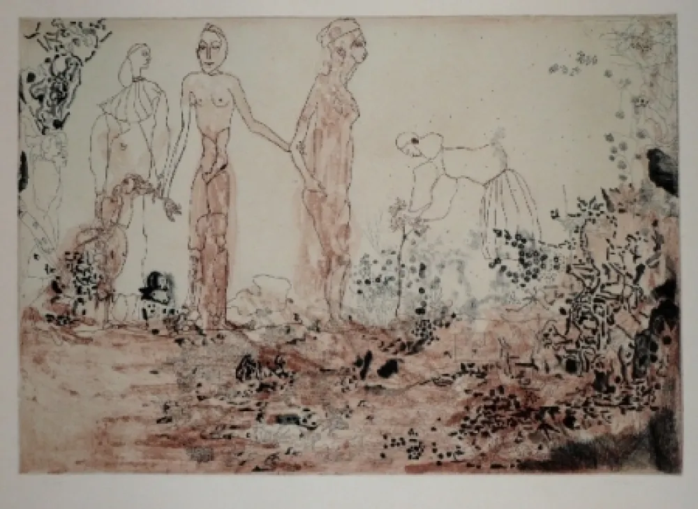 Офорт И Аквитанта Castillo - Agua amarga