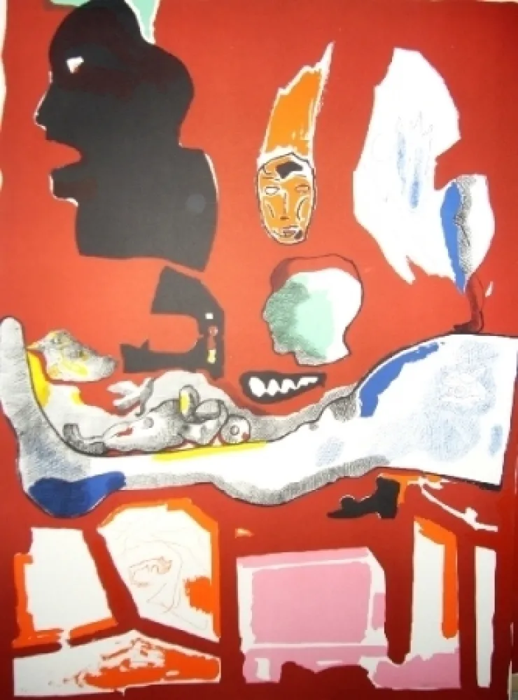 Литография Castillo - Barcelona 5