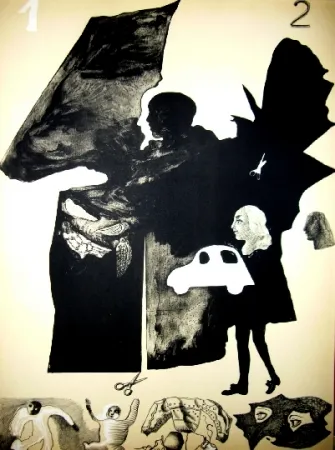 Литография Castillo - Barcelone 1 bis