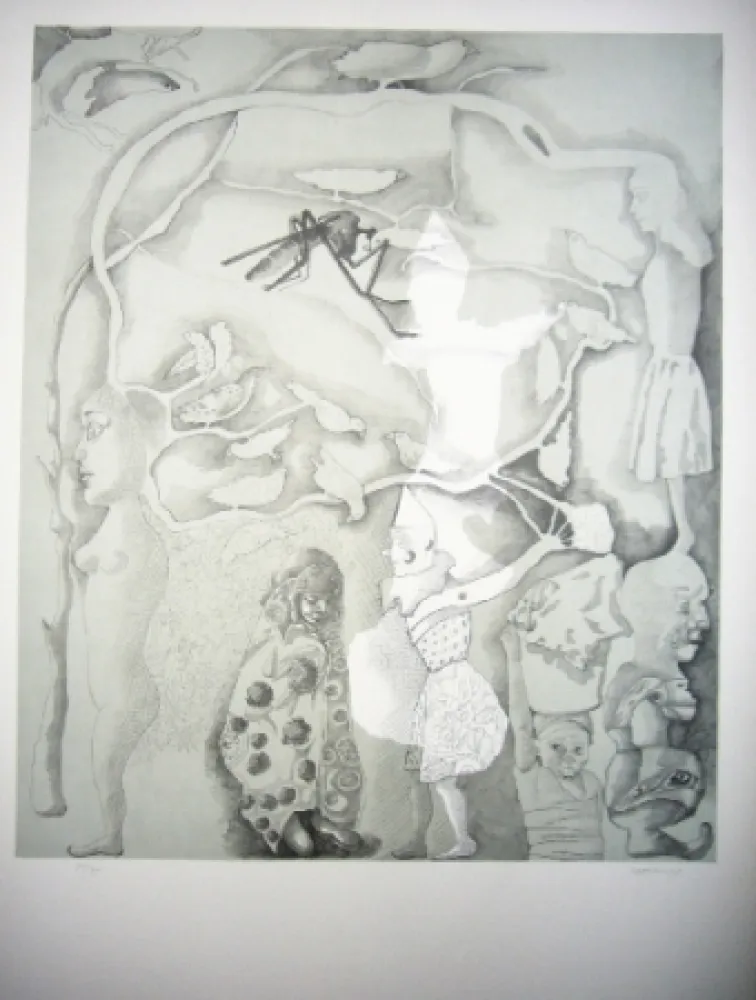 Литография Castillo - Barcelone 2